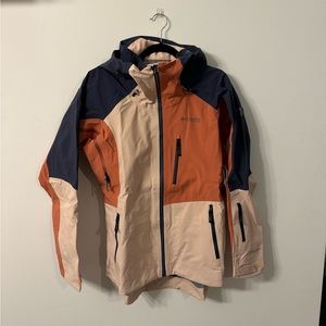 Brand new, Columbia, titanium platinum peak jacket